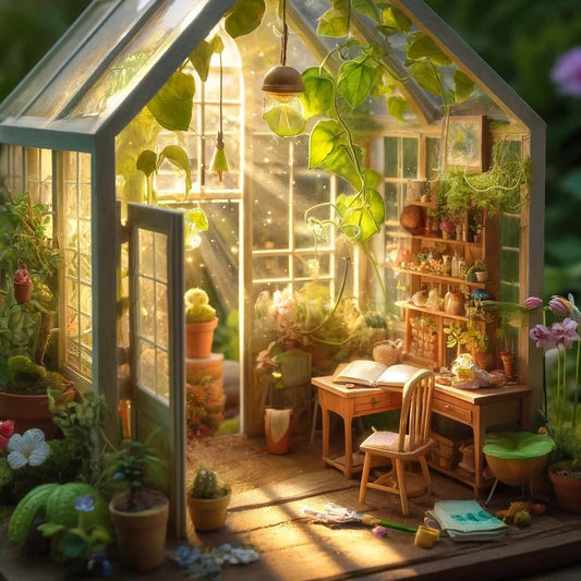 Lost in the Book Nook Garden House: A Tale of Tranquility and Discovery