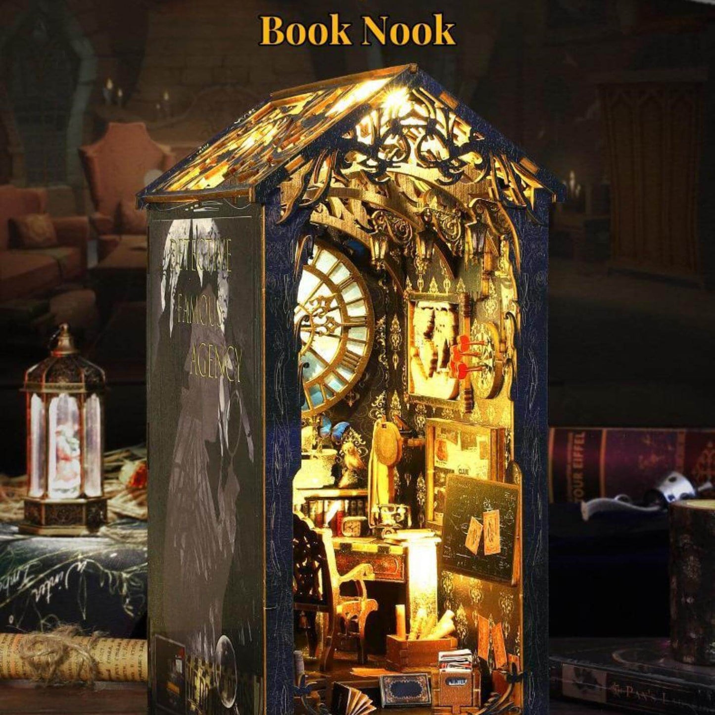 Detective Famous Agency DIY BOOK NOOK