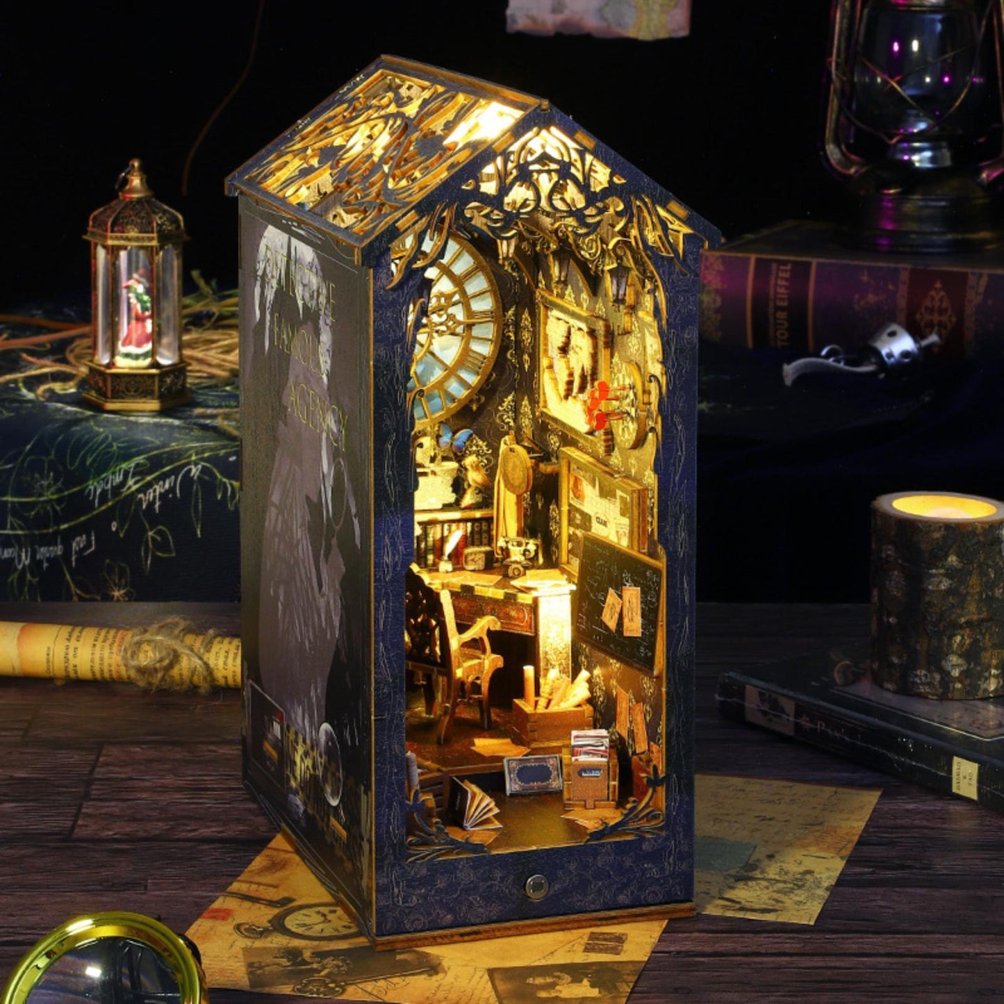Detective Famous Agency DIY BOOK NOOK